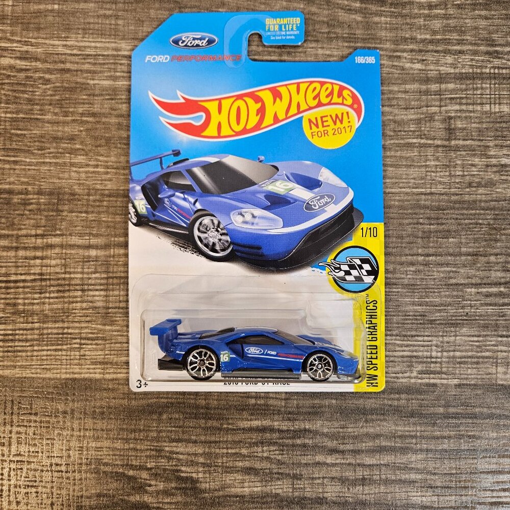 Hot Wheels Ford GT Race; HW Speed Graphics -- ITEM #2108